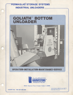 Goliath Bottom Loader Manual Cover